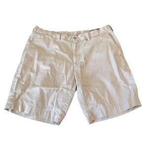 Polo Ralph Lauren Stretch Classic Fit Chino Shorts Khaki Mens Size 38.